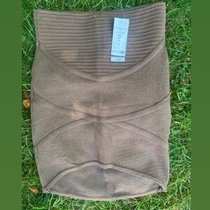 NWT Vintage Bebe womens spandex bodycon mini skirt Size S